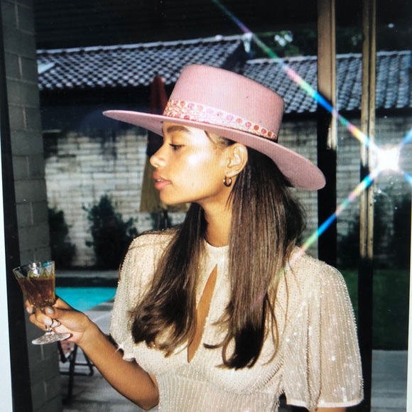 BRAND NEW Lack of Color Sierra Rose Hat - Picture 1 of 5